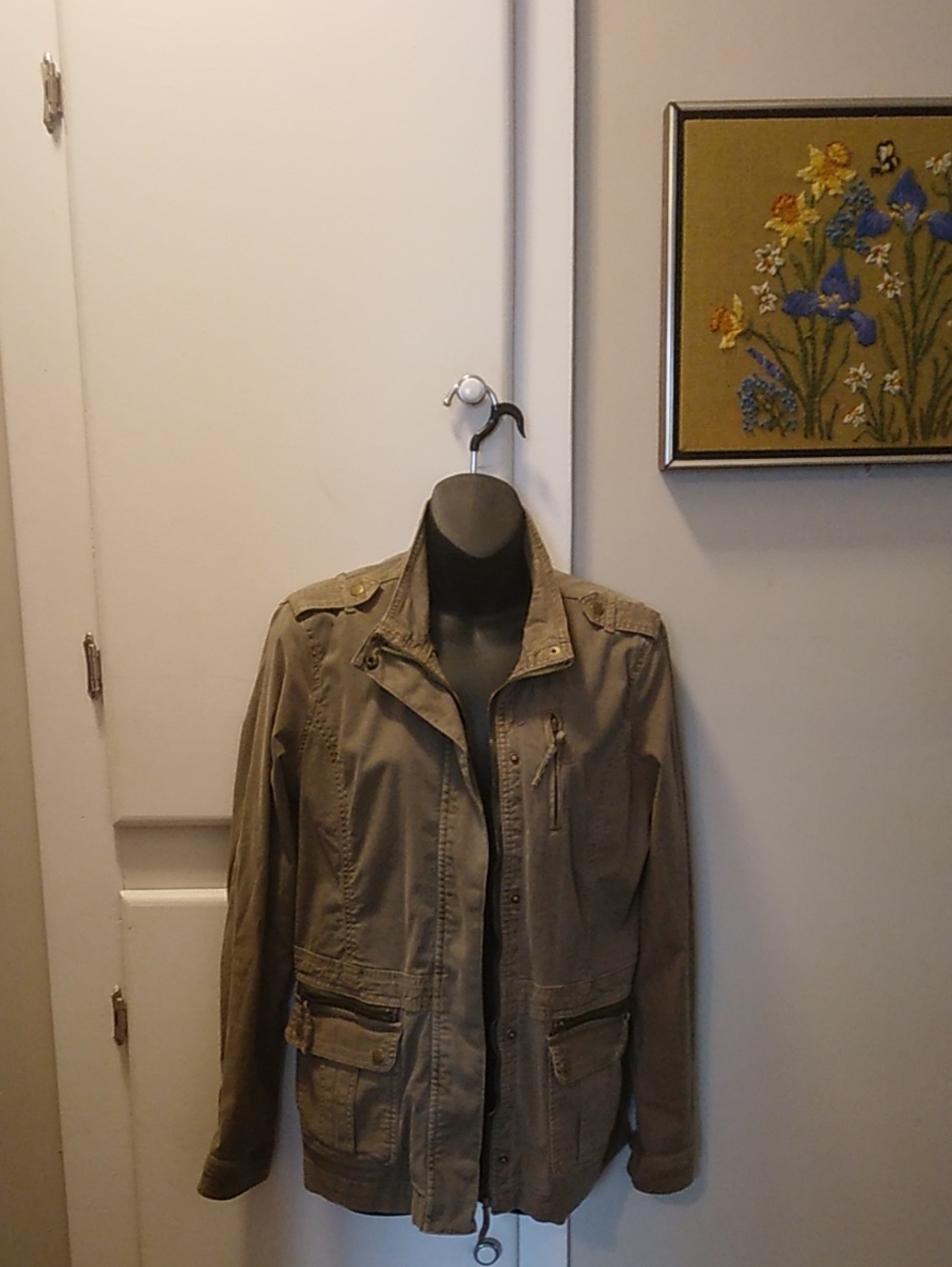 Lucky Brand Olive Utility Field Jacket